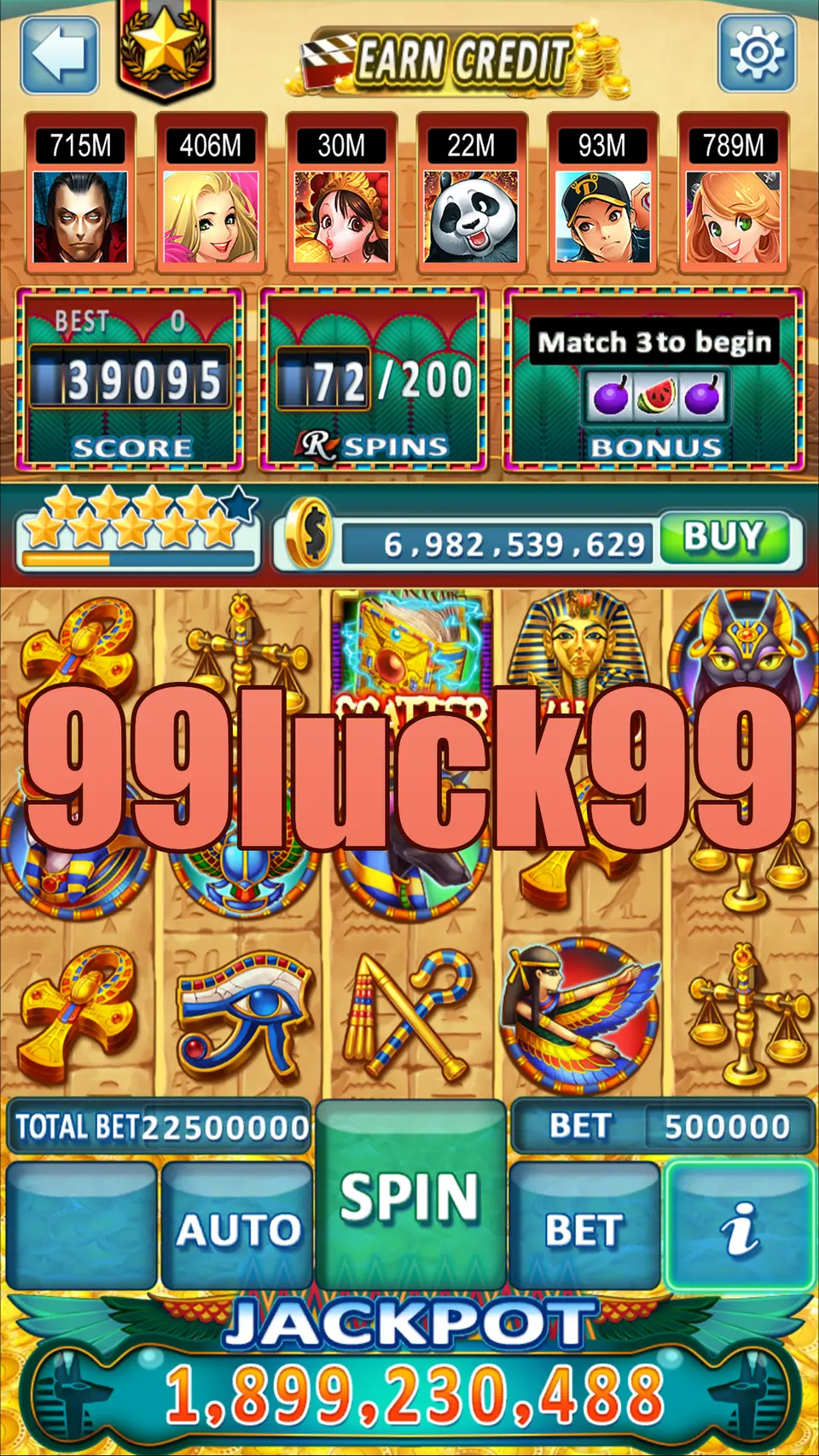 99luck99 Tangkapan Layar Resmi APK